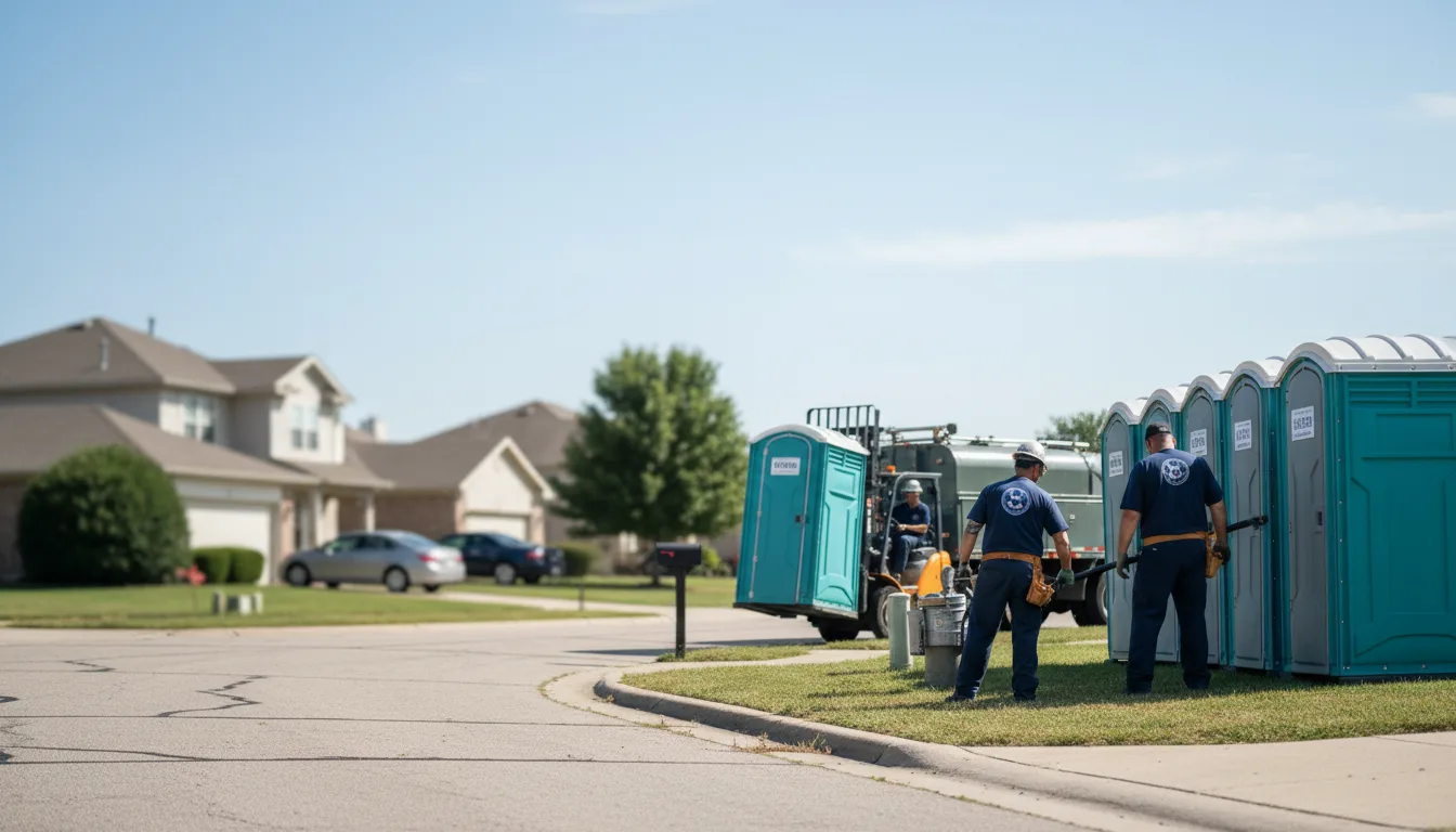 Porta Potty Rental in Gays, IL near me
